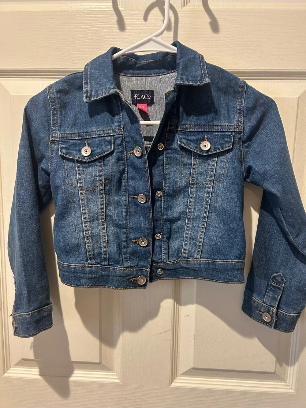 The Children's Place Girls' Medium Blue Denim Jacket